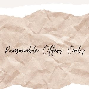 Make a reasonable offer.  Lowball Offers Declined.